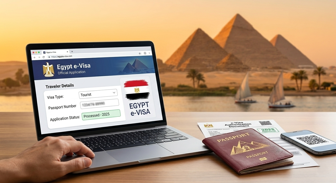 Guía completa de la e-Visa para Egipto 2025